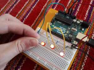 Temperatursensor erwärmt