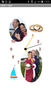Hochzeitsuhr App