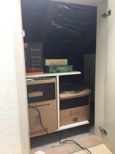 Wagen 2 vor der Türe